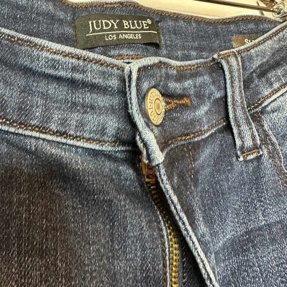 Judy Blue Dark Wash Slim Fit High Rise Jeans - Picture 5 of 8